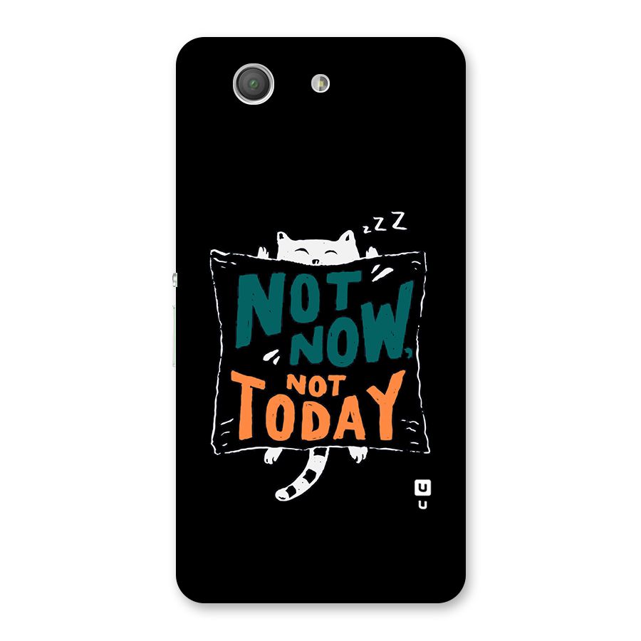 Lazy Cat Not Today Back Case for Xperia Z3 Compact