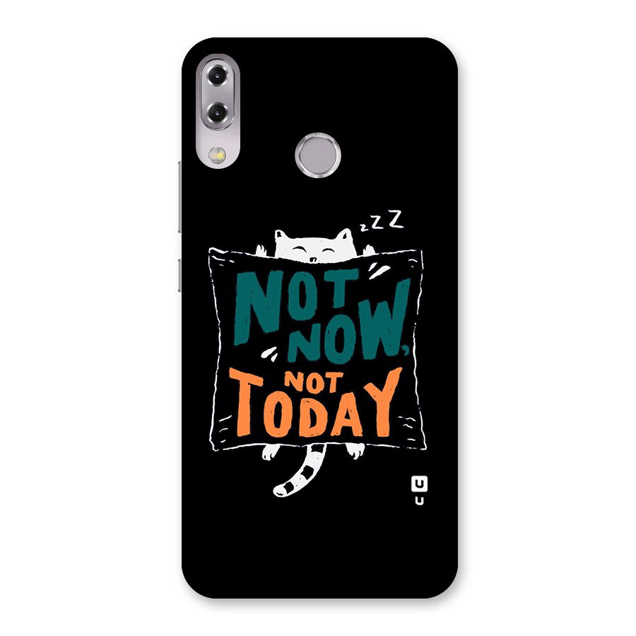 Lazy Cat Not Today Back Case for Zenfone 5Z