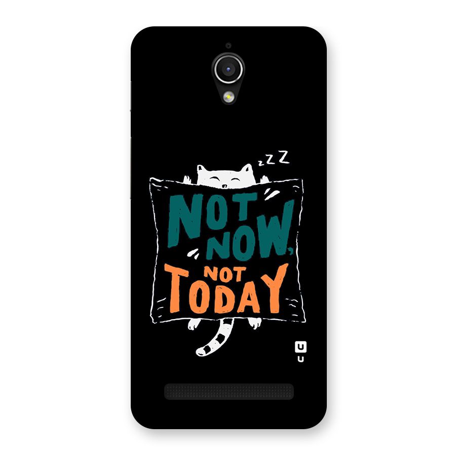 Lazy Cat Not Today Back Case for Zenfone Go