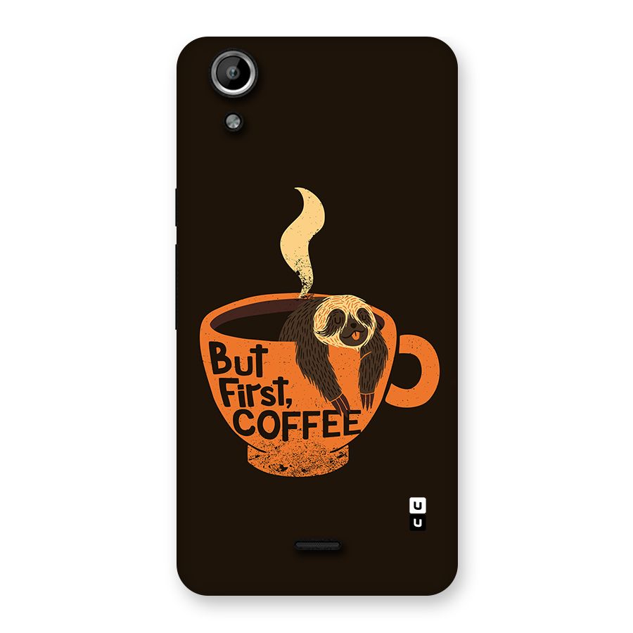 Lazy Coffee Back Case for Canvas Selfie Lens Q345