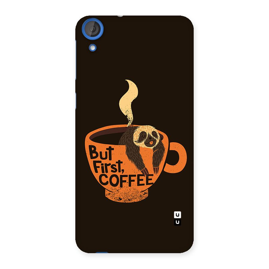 Lazy Coffee Back Case for Desire 820