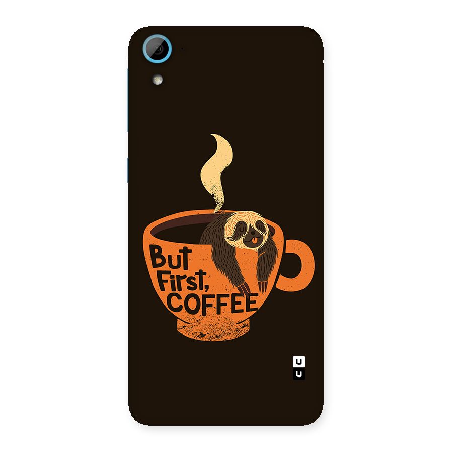 Lazy Coffee Back Case for Desire 826