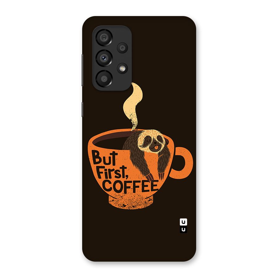 Lazy Coffee Back Case for Galaxy A33 5G