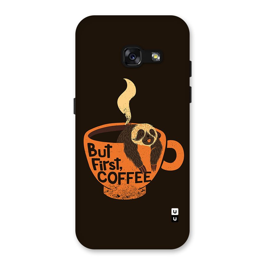 Lazy Coffee Back Case for Galaxy A3 (2017)