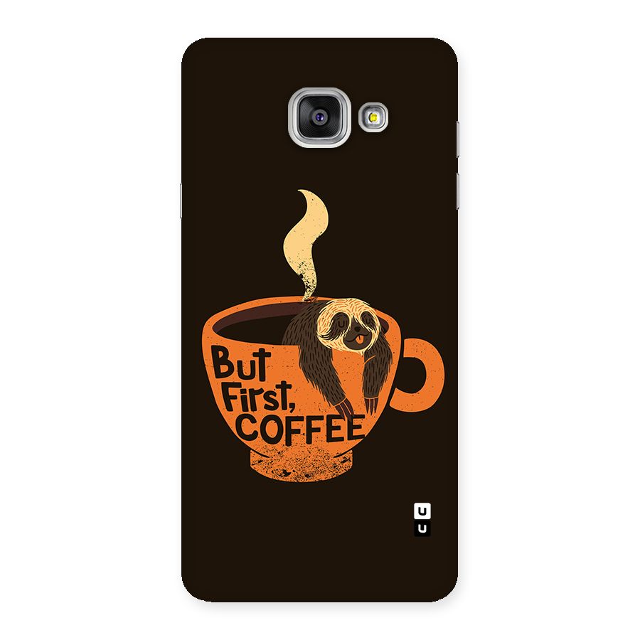 Lazy Coffee Back Case for Galaxy A7 (2016)