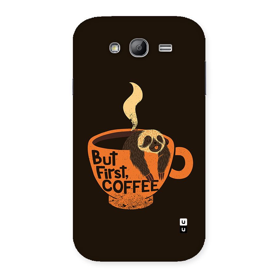 Lazy Coffee Back Case for Galaxy Grand