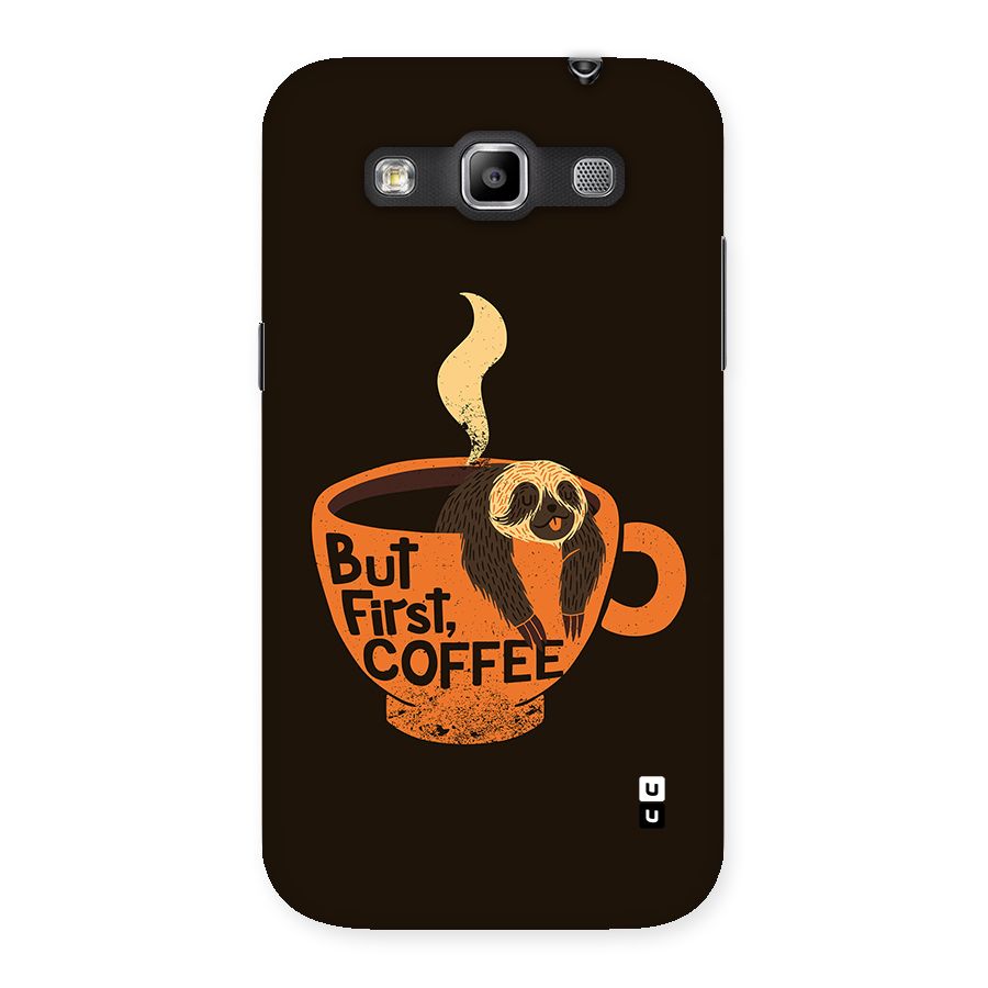 Lazy Coffee Back Case for Galaxy Grand Quattro