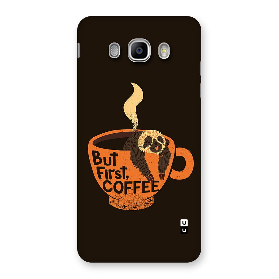 Lazy Coffee Back Case for Galaxy J5 2016
