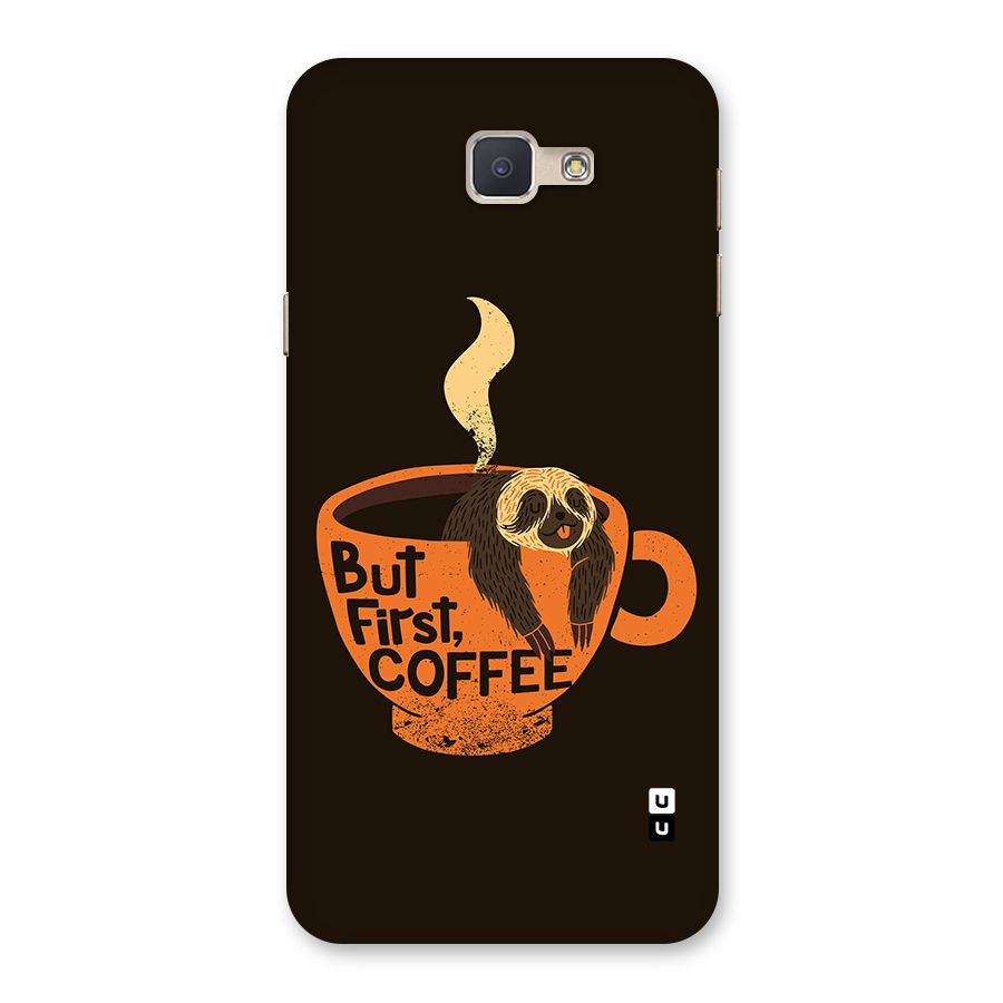 Lazy Coffee Back Case for Galaxy J5 Prime