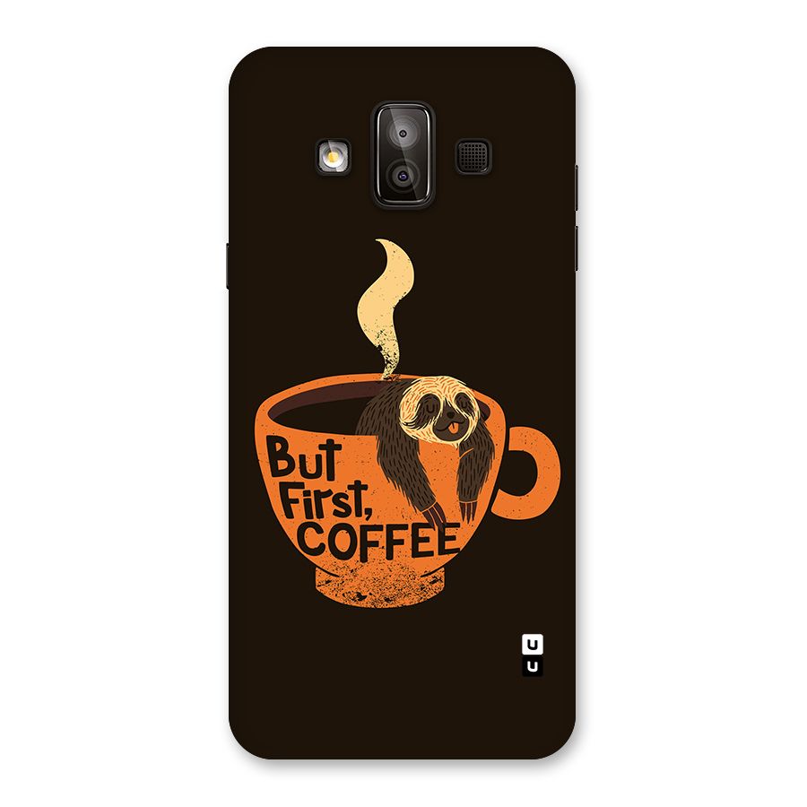Lazy Coffee Back Case for Galaxy J7 Duo