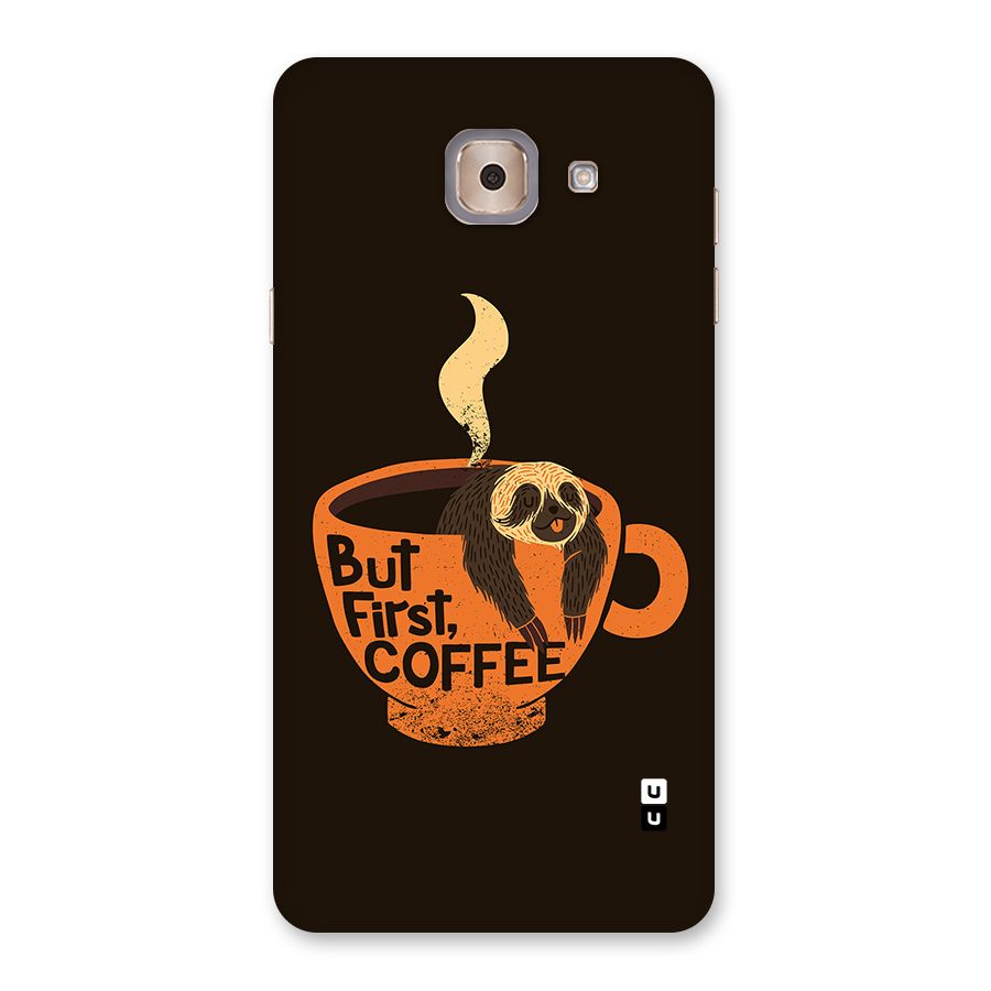 Lazy Coffee Back Case for Galaxy J7 Max