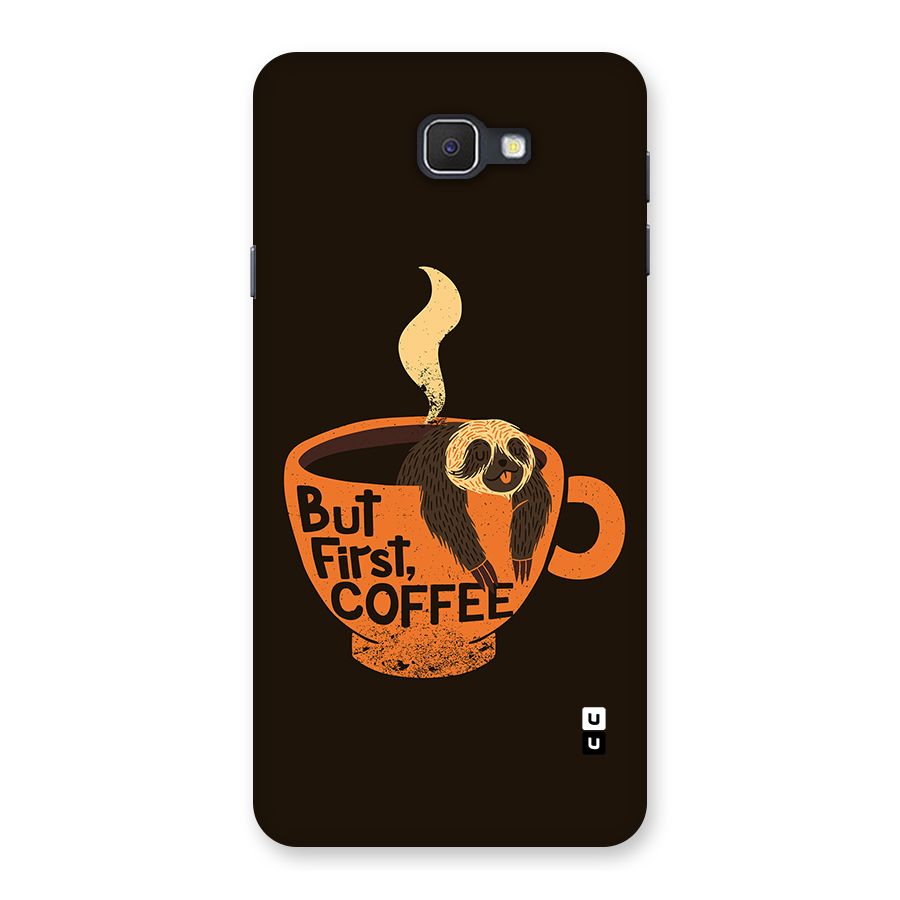 Lazy Coffee Back Case for Galaxy J7 Prime