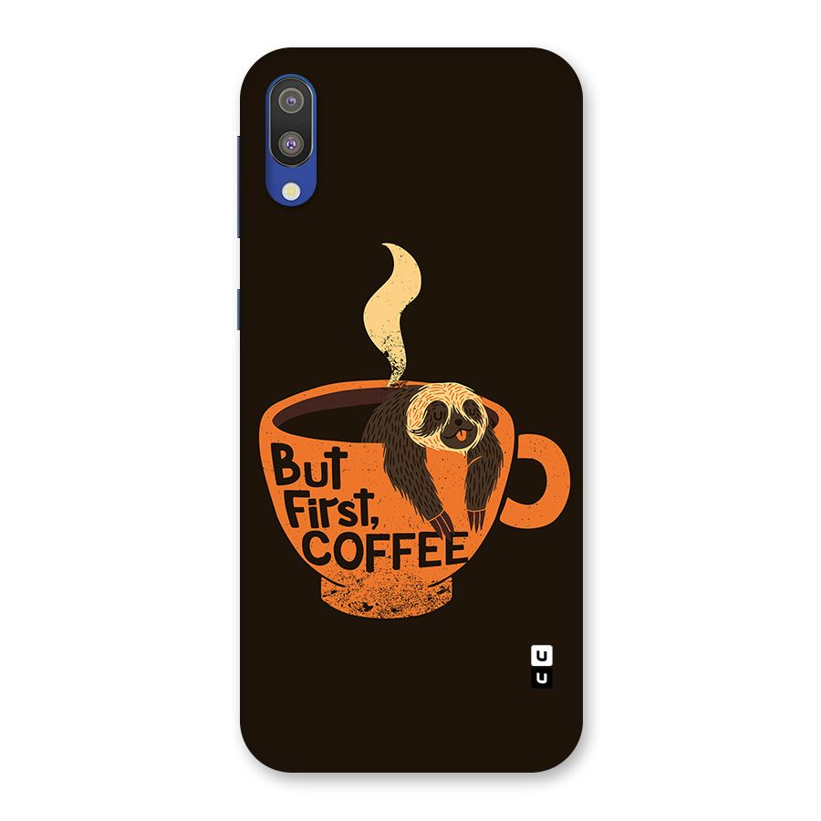 Lazy Coffee Back Case for Galaxy M10