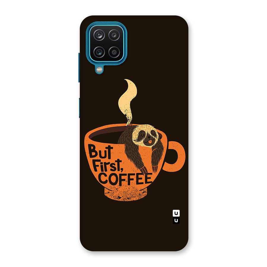 Lazy Coffee Back Case for Galaxy M12