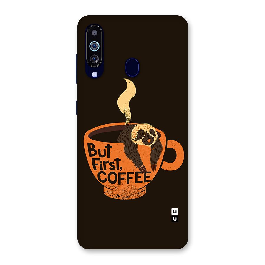 Lazy Coffee Back Case for Galaxy M40