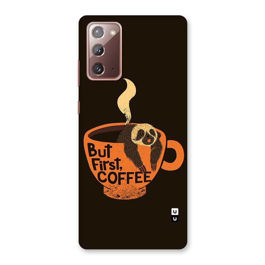 Lazy Coffee Back Case for Galaxy Note 20