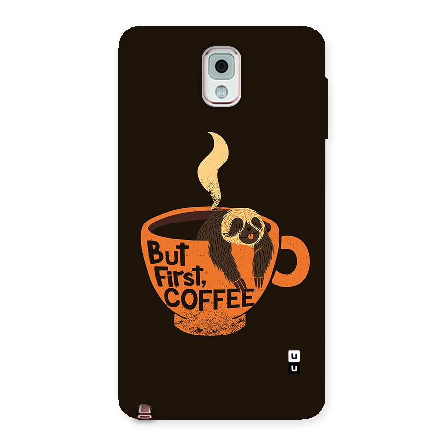 Lazy Coffee Back Case for Galaxy Note 3