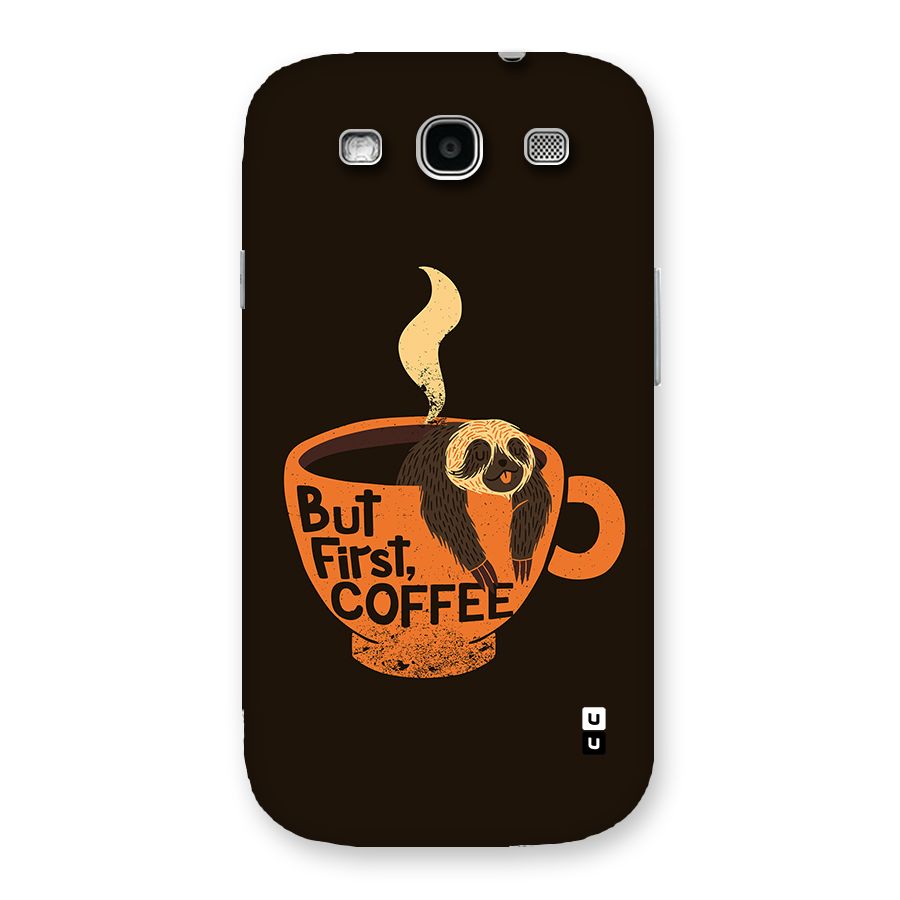 Lazy Coffee Back Case for Galaxy S3