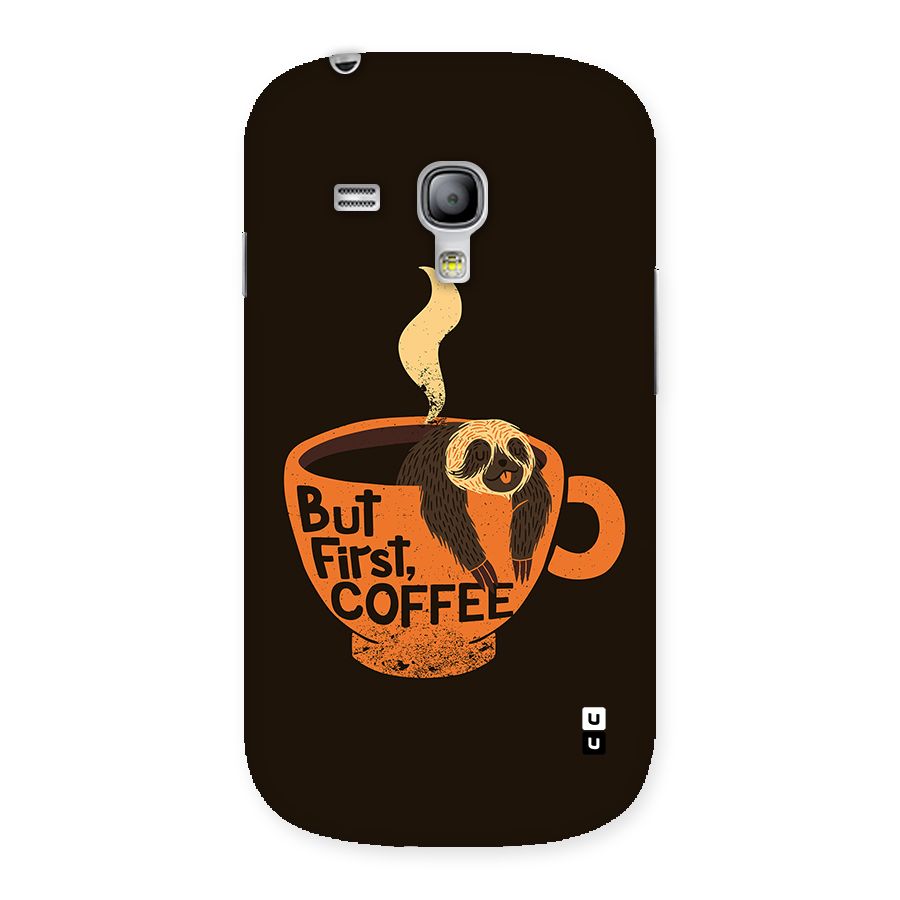 Lazy Coffee Back Case for Galaxy S3 Mini