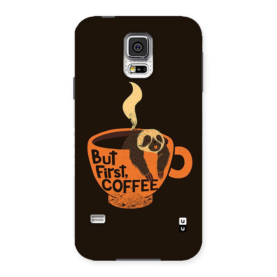 Lazy Coffee Back Case for Galaxy S5
