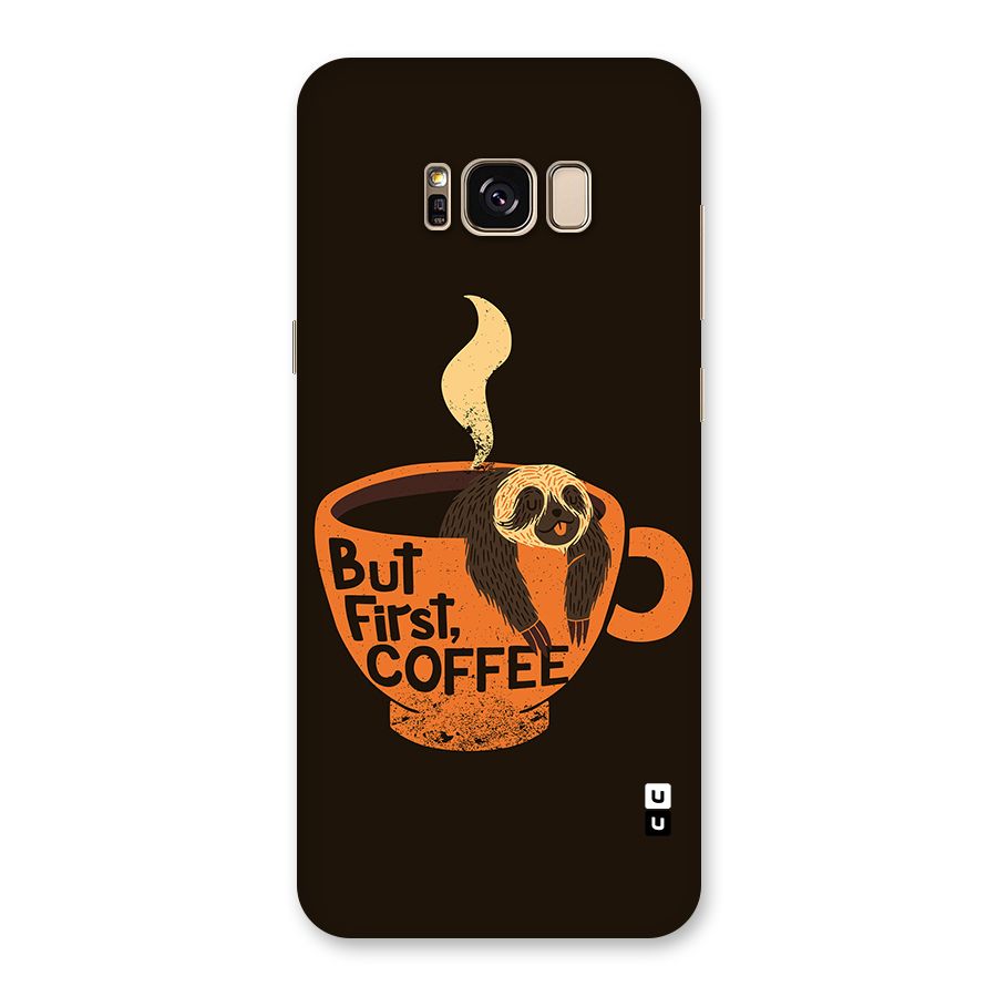 Lazy Coffee Back Case for Galaxy S8 Plus