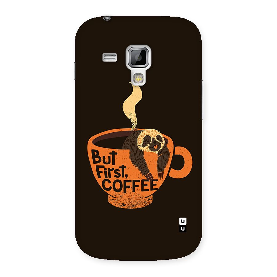 Lazy Coffee Back Case for Galaxy S Duos