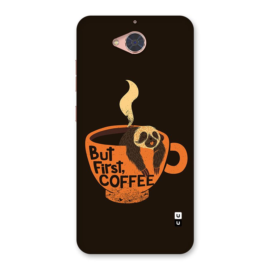 Lazy Coffee Back Case for Gionee S6 Pro
