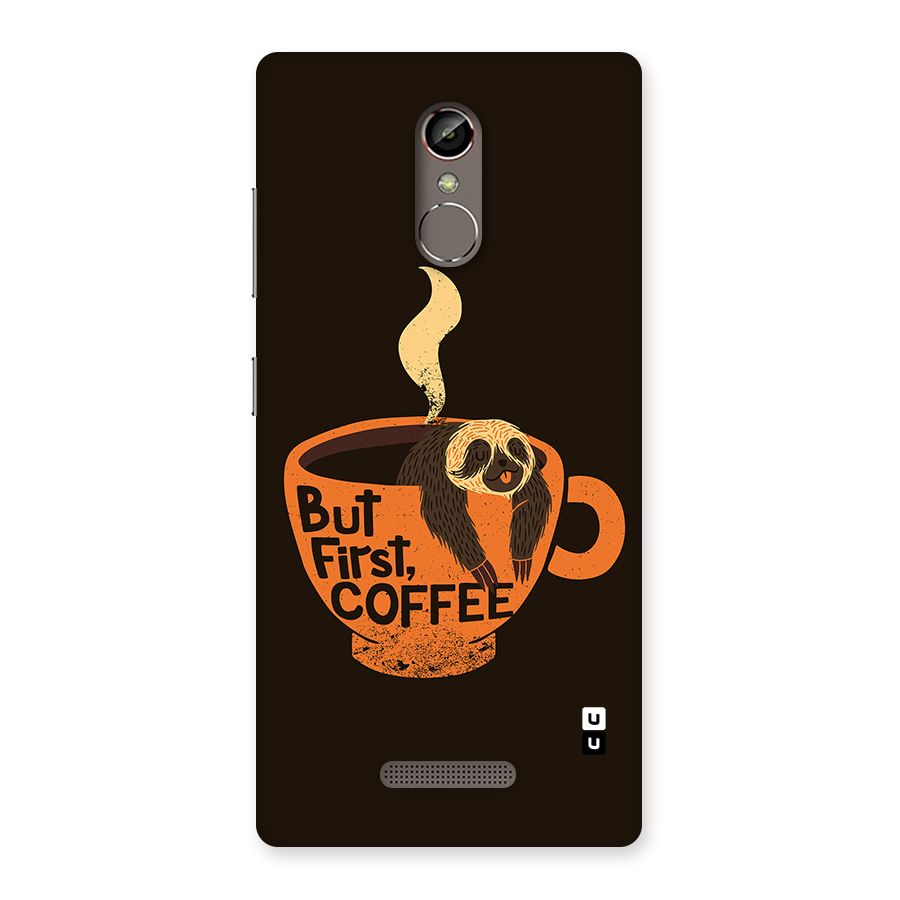 Lazy Coffee Back Case for Gionee S6s