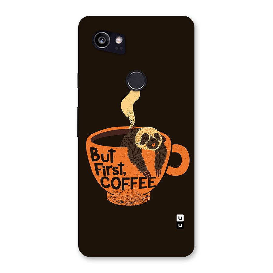 Lazy Coffee Back Case for Google Pixel 2 XL