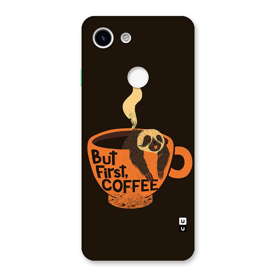 Lazy Coffee Back Case for Google Pixel 3