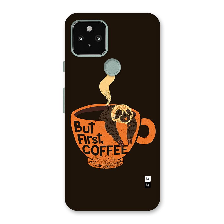 Lazy Coffee Back Case for Google Pixel 5