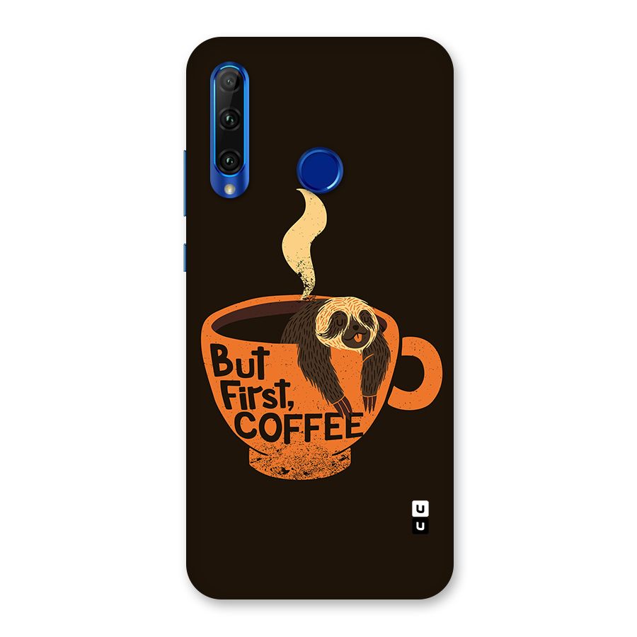 Lazy Coffee Back Case for Honor 20i