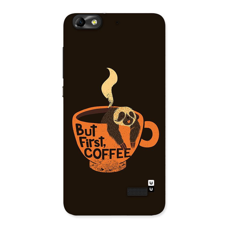 Lazy Coffee Back Case for Honor 4C