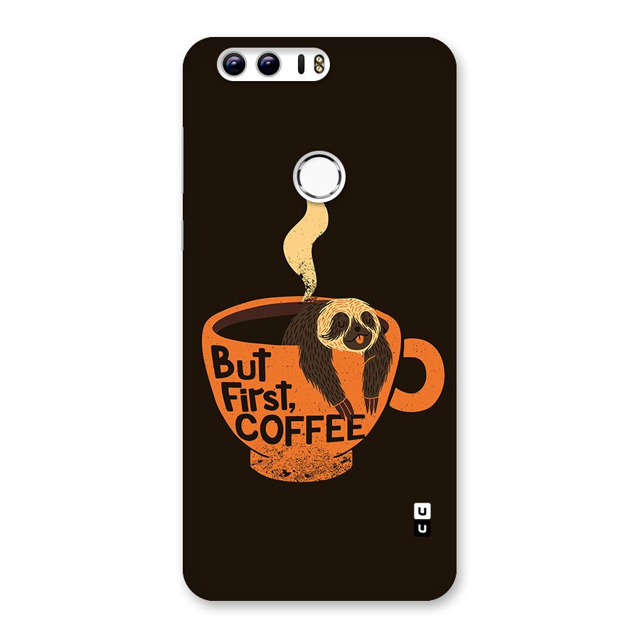 Lazy Coffee Back Case for Honor 8