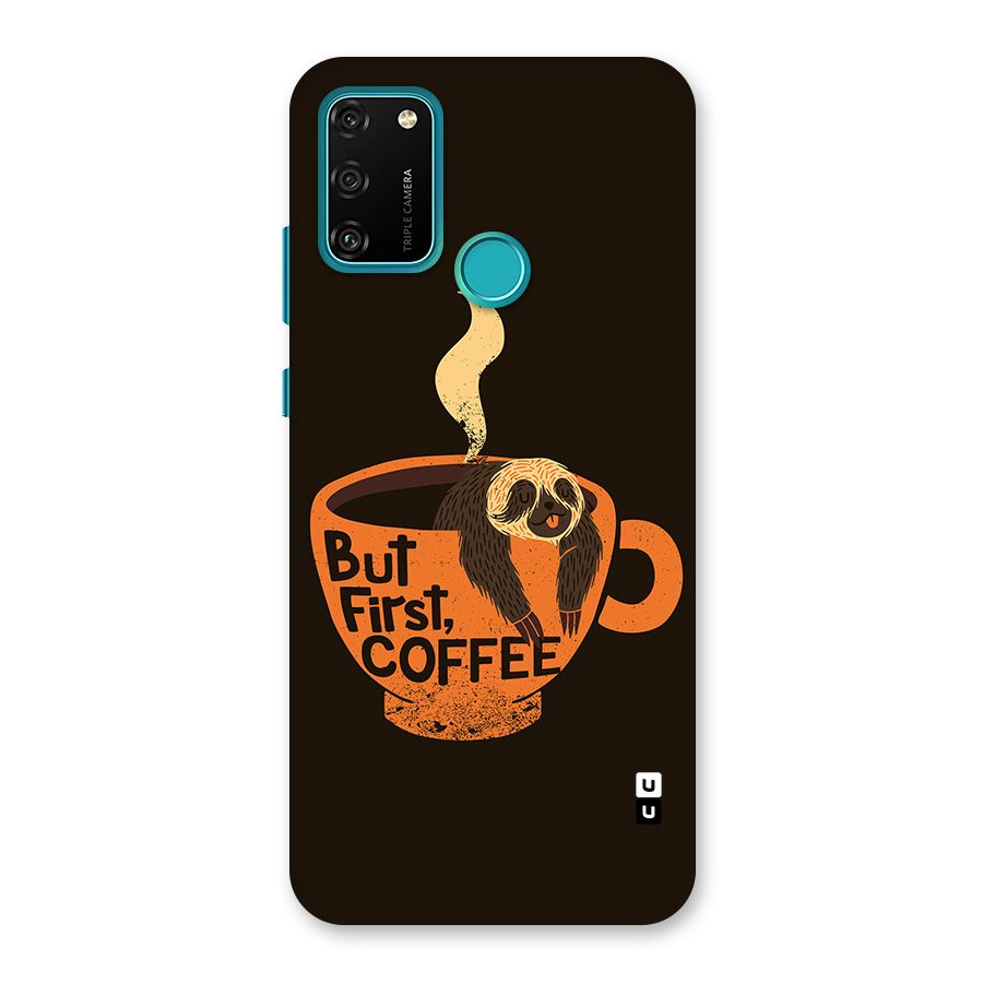 Lazy Coffee Back Case for Honor 9A