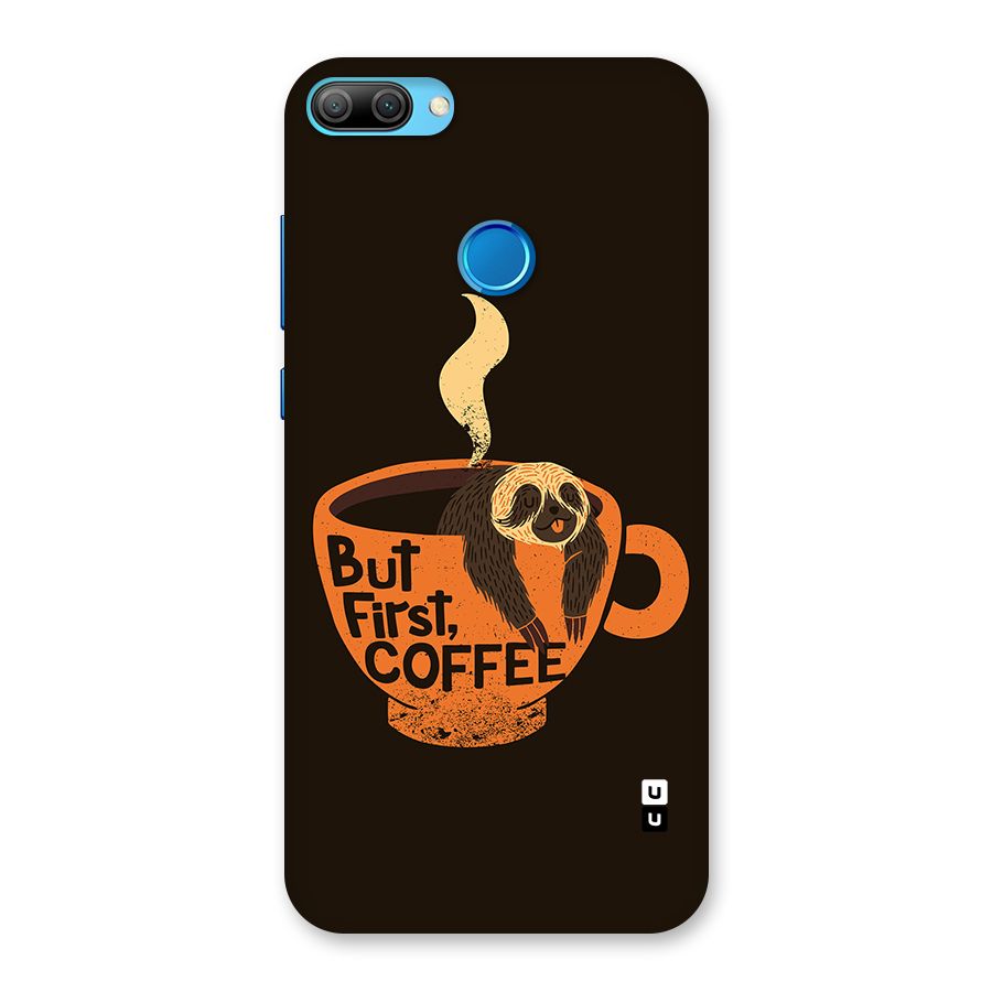 Lazy Coffee Back Case for Honor 9N
