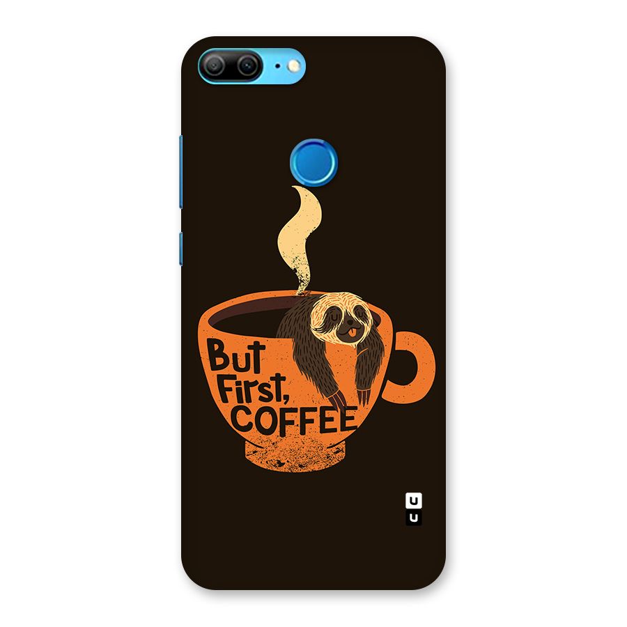 Lazy Coffee Back Case for Honor 9 Lite