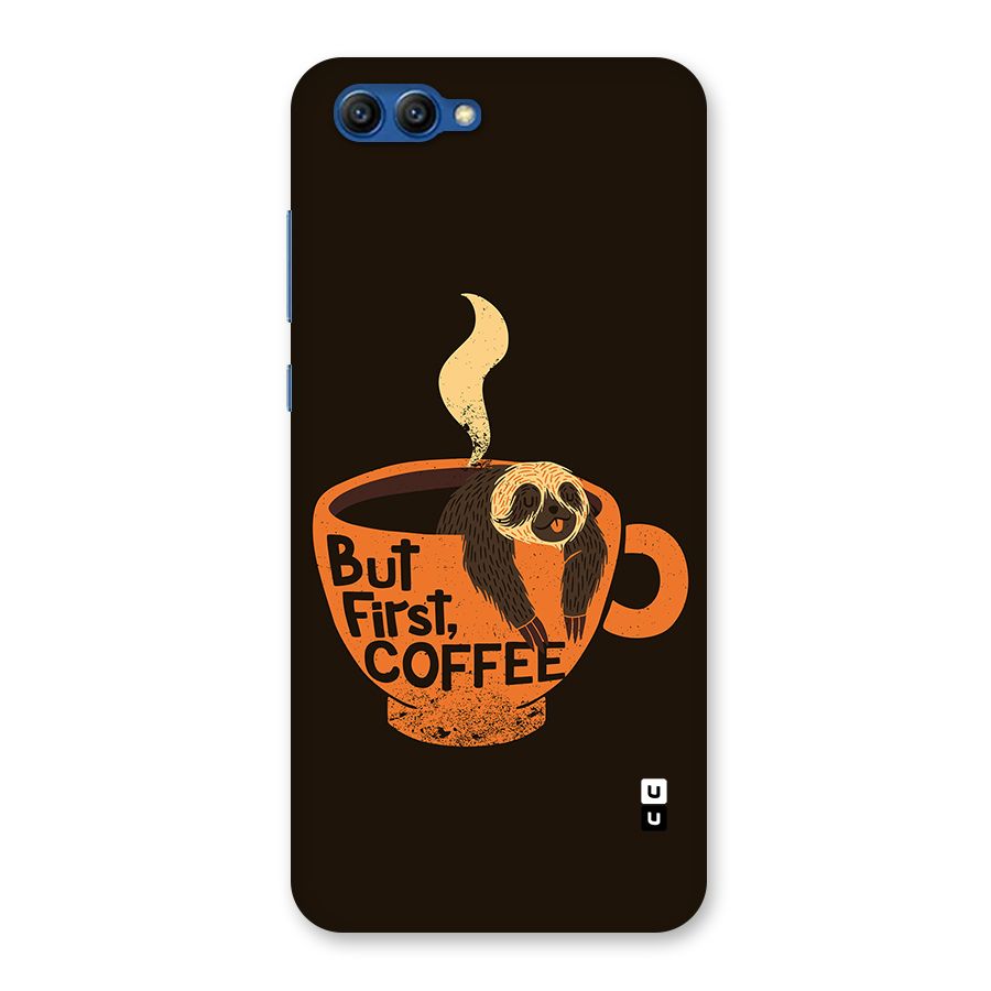 Lazy Coffee Back Case for Honor View 10