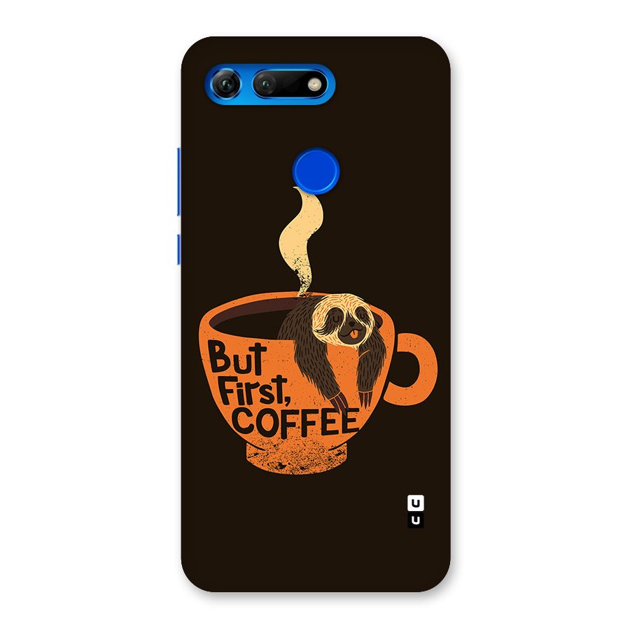 Lazy Coffee Back Case for Honor View 20