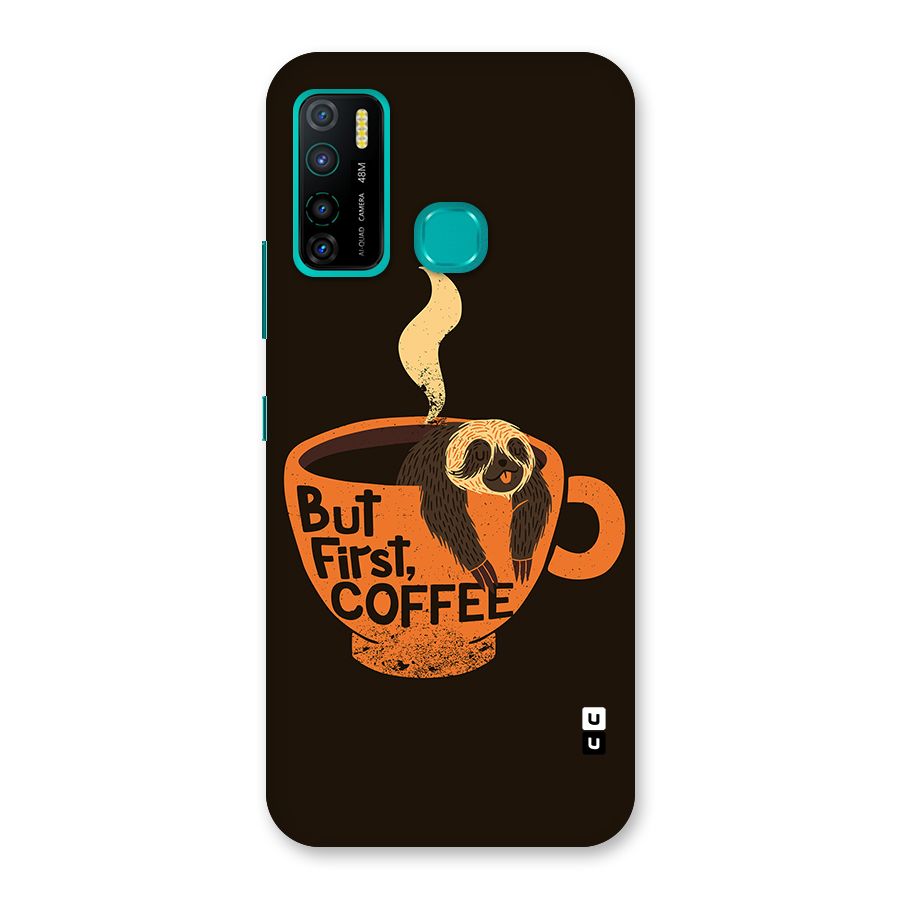 Lazy Coffee Back Case for Infinix Hot 9 Pro