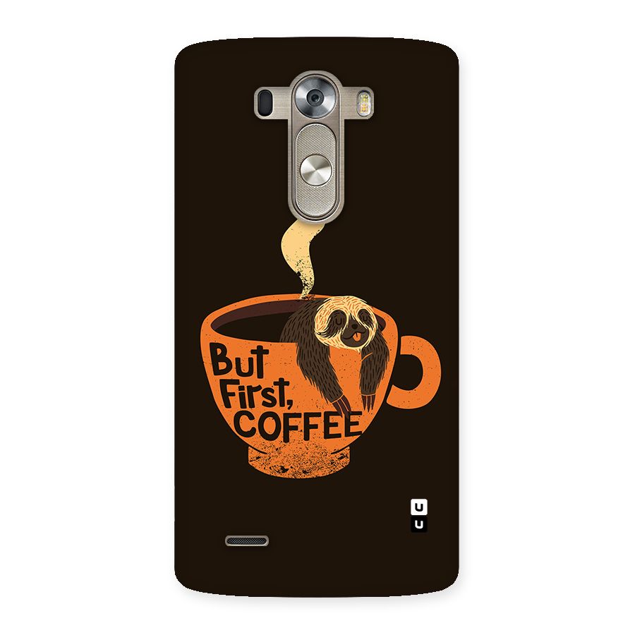 Lazy Coffee Back Case for LG G3