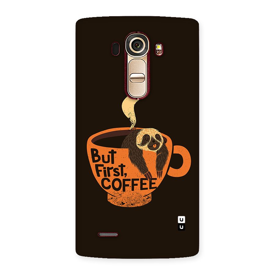 Lazy Coffee Back Case for LG G4