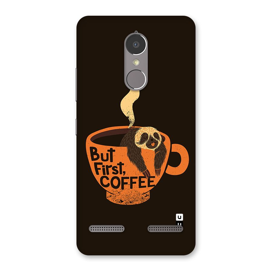 Lazy Coffee Back Case for Lenovo K6