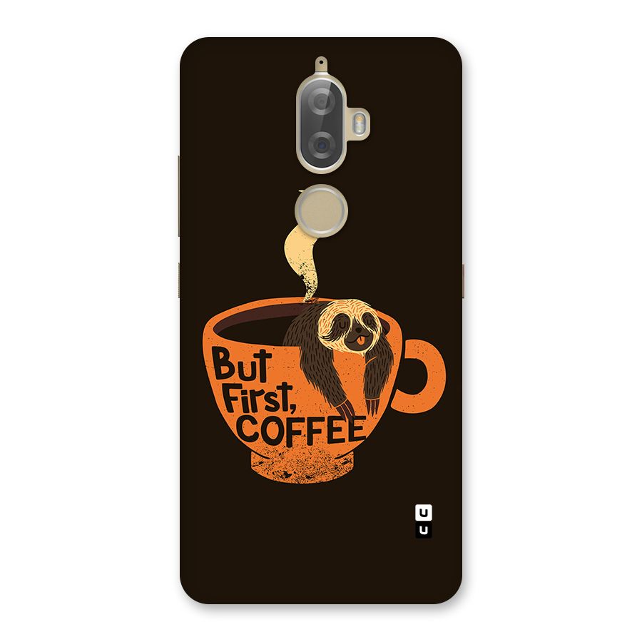 Lazy Coffee Back Case for Lenovo K8 Plus