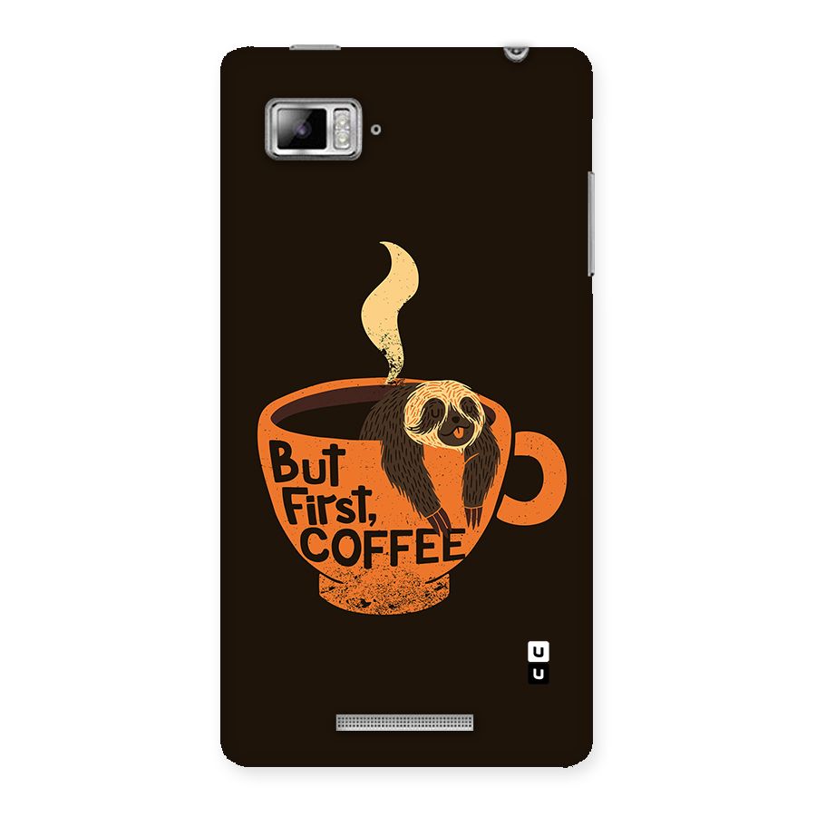 Lazy Coffee Back Case for Lenovo Vibe Z K910