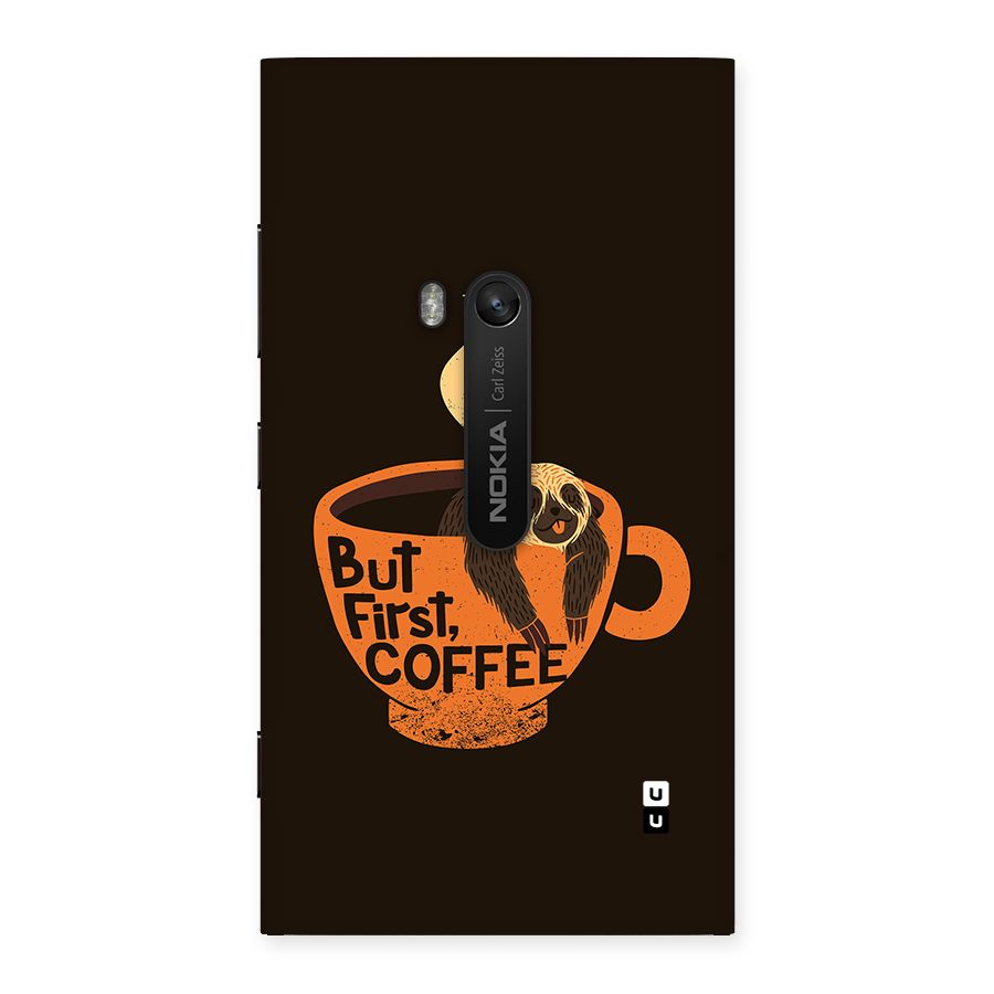 Lazy Coffee Back Case for Lumia 920