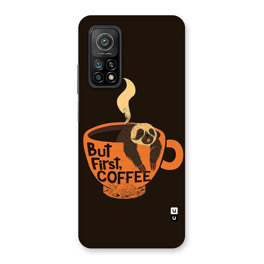 Lazy Coffee Back Case for Mi 10T 5G