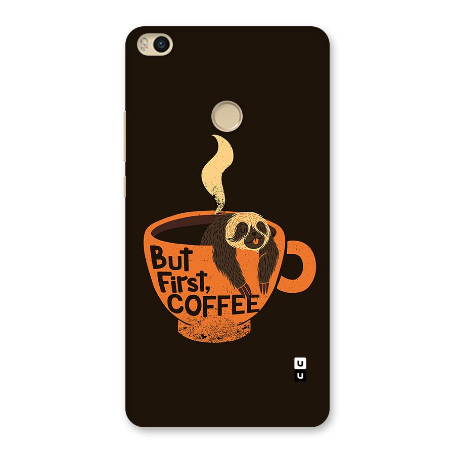 Lazy Coffee Back Case for Mi Max 2