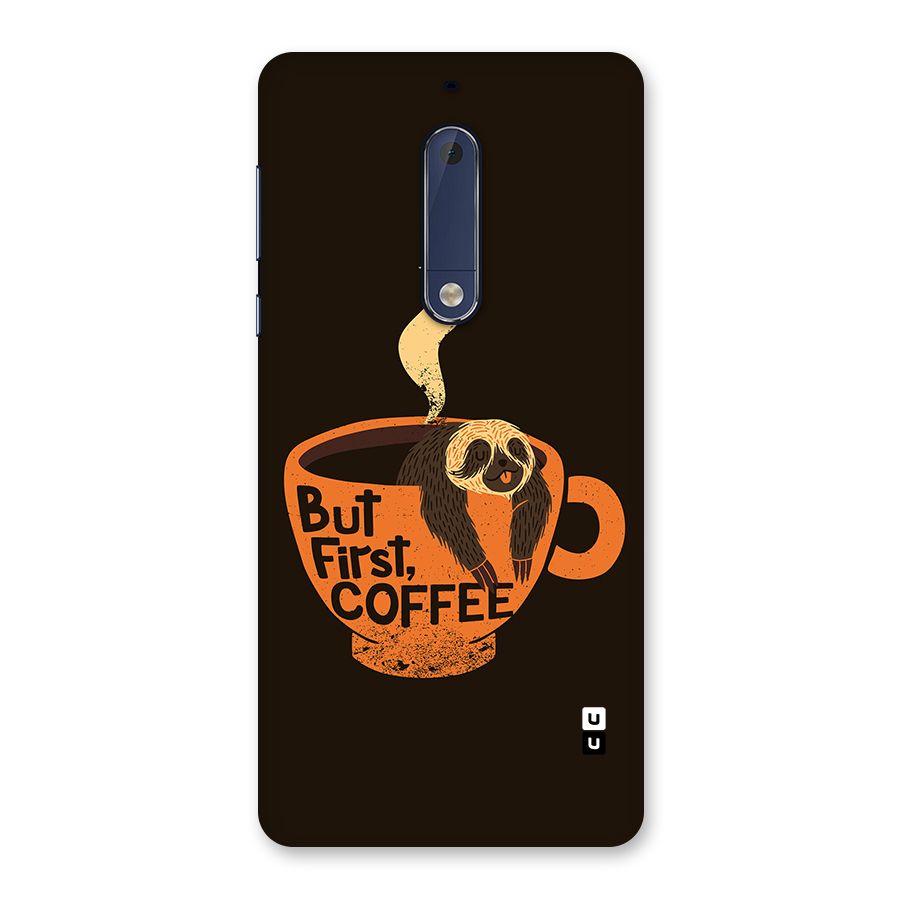 Lazy Coffee Back Case for Nokia 5