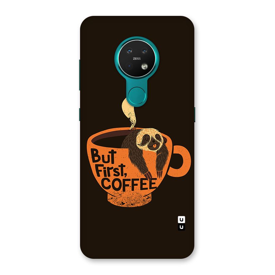 Lazy Coffee Back Case for Nokia 7.2